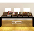 Cosmetic Shop Furniture Display Modern Counter with Acrylic Light Box